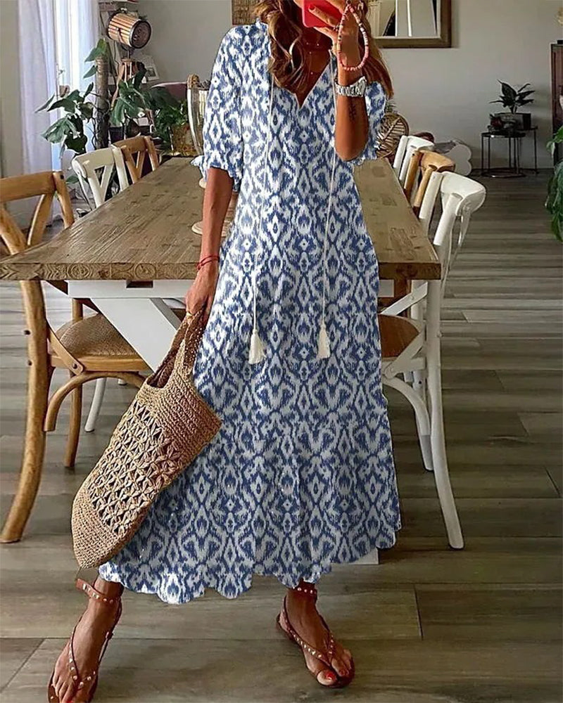 Lillian™ | Boho Tummy Coverage Dress