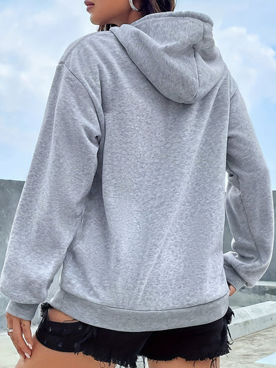 Aria™ | Heart Print Cozy Hoodie
