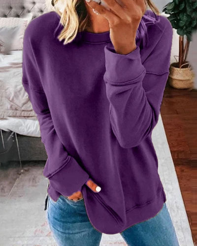Mirela™ | Casual Long-Sleeve Sweatshirt