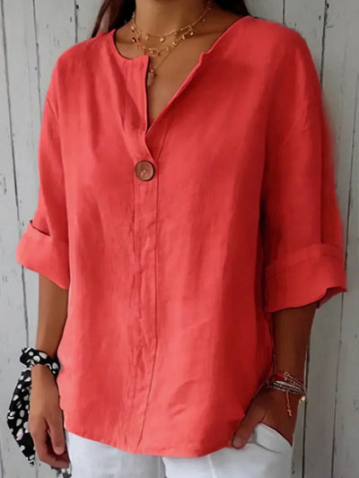Amira™ | Casual V-Neck Blouse