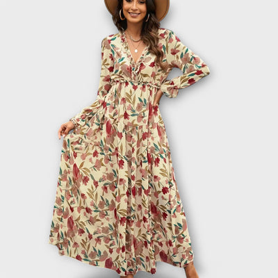 Sélina™ | Romantic Floral Maxi Dress