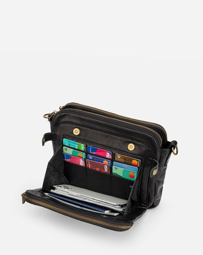 Léova™ | Sleek Three Layer Crossbody Bag