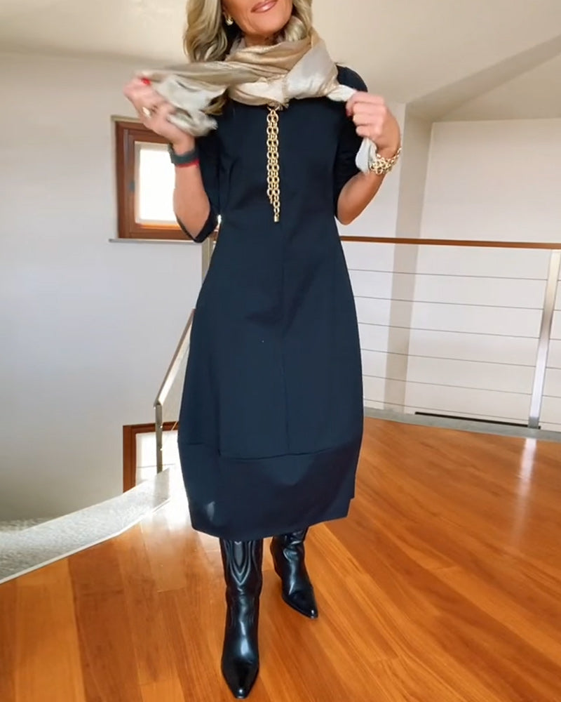 Uma™ | Elegant Dress With Handmade Details