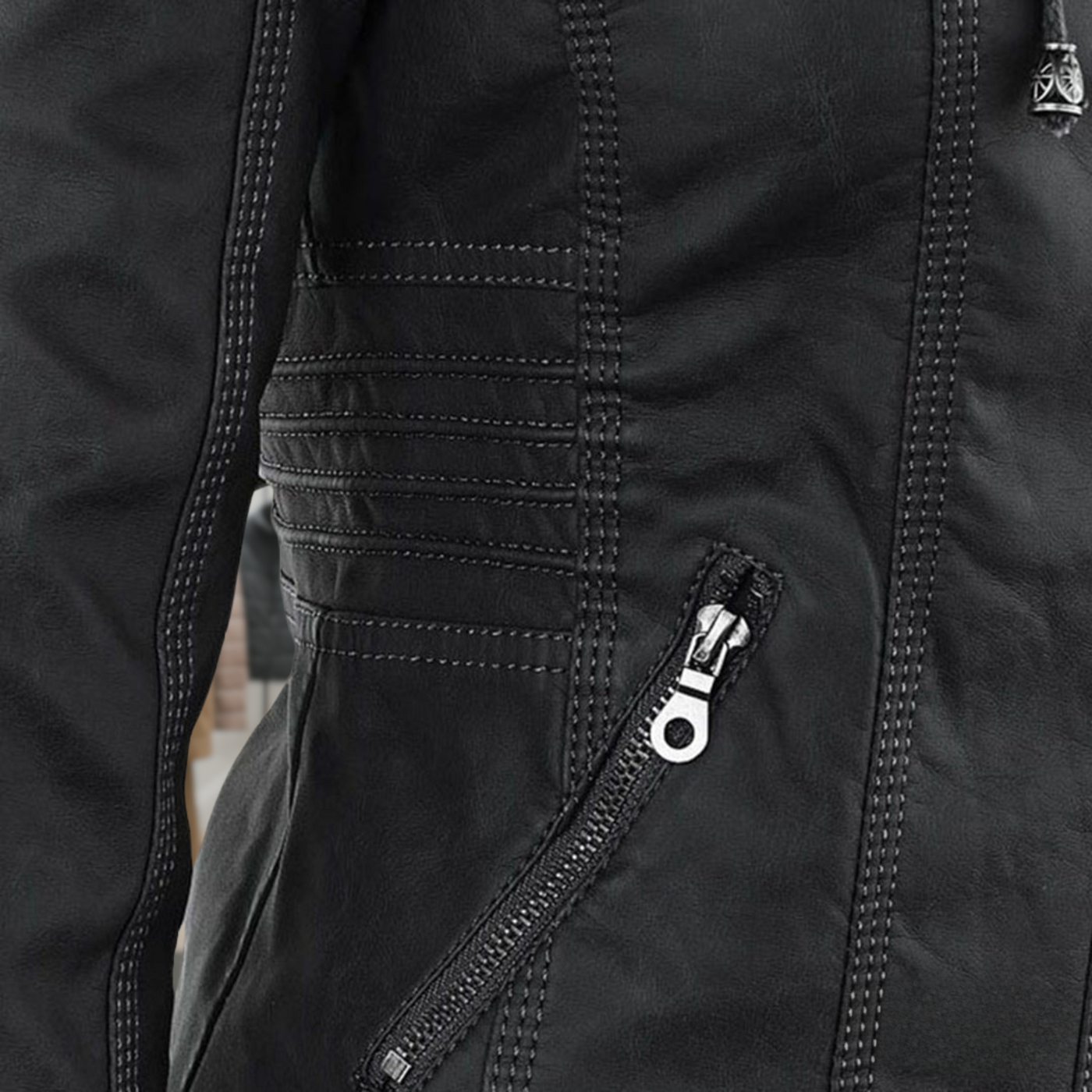 Brinlee™ | Women's Leather Jacket