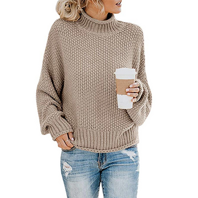 Evelyn™ | Chunky Knit Turtleneck Sweater
