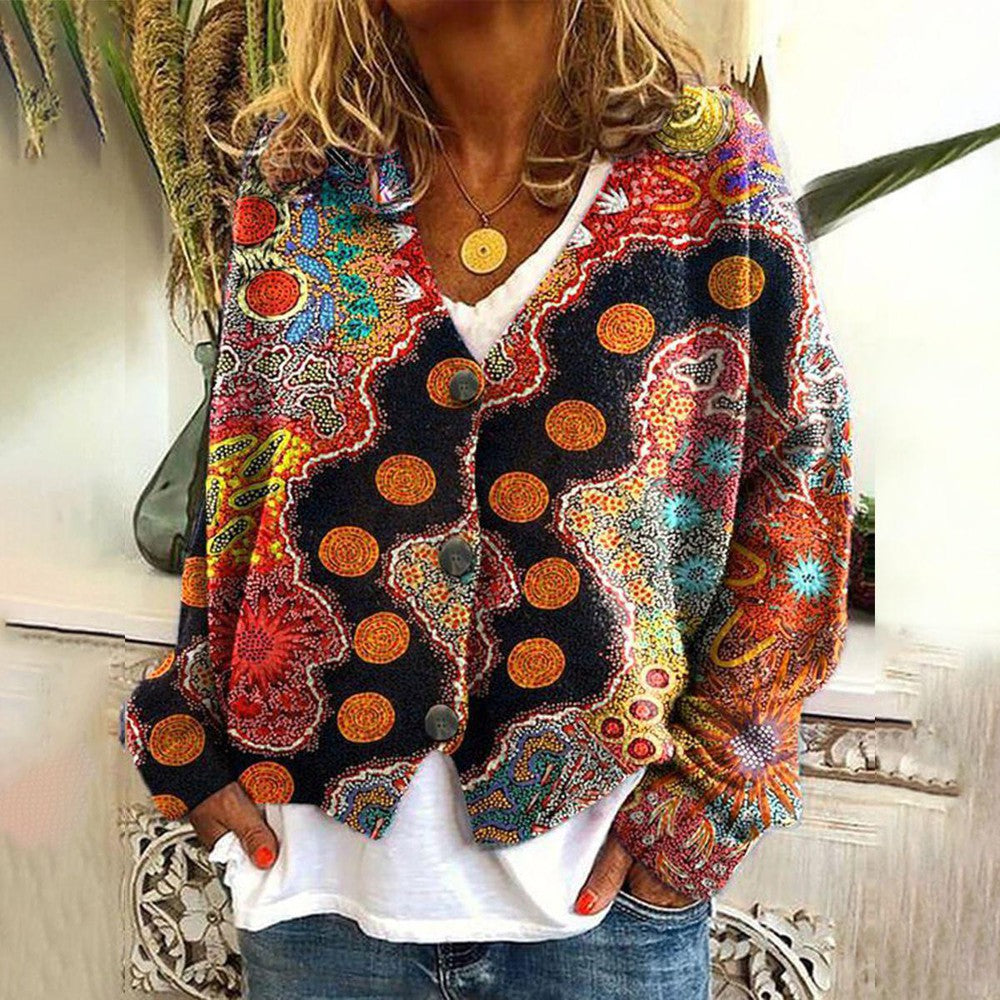 Quinnlyn™ | Colorful Comfortable Knitted Sweater