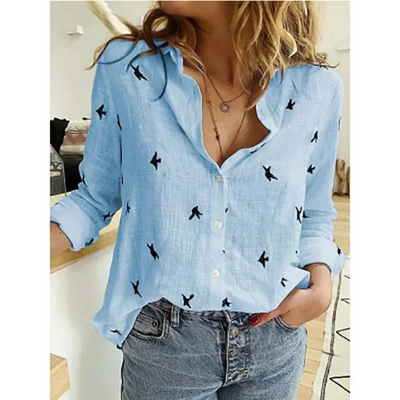 Chloe™ | Vintage Bloom Floral Blouse
