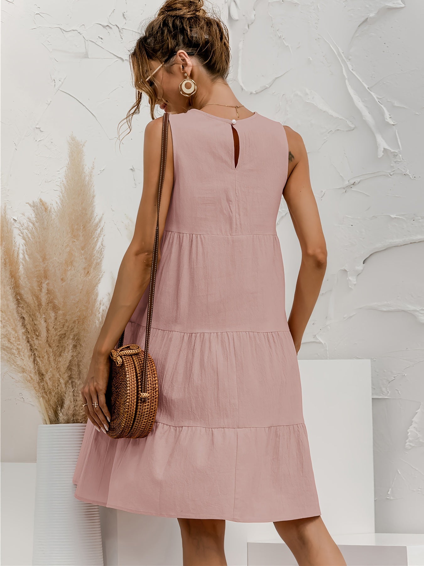 Selena™ | Tiered Tank Dress