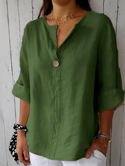 Amira™ | Casual V-Neck Blouse
