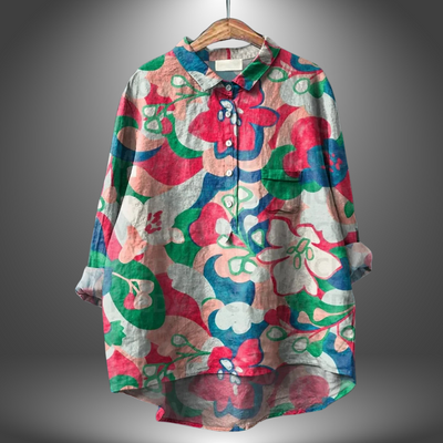Perrine™ | Classic Floral Blouse