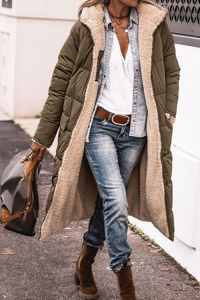 Octavia™ | Luxe Reversible Sherpa Coat