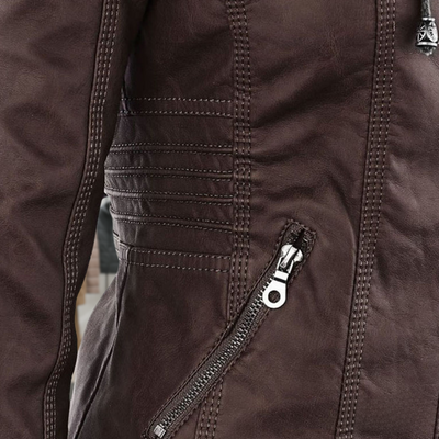 Brinlee™ | Women's Leather Jacket