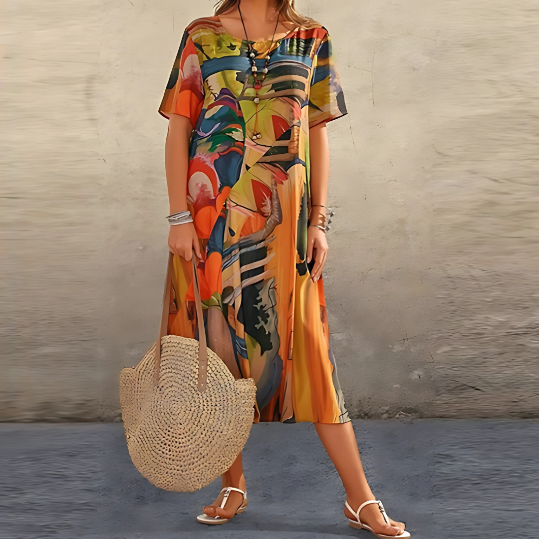 Vivian™ | Comfortable Floral Dress