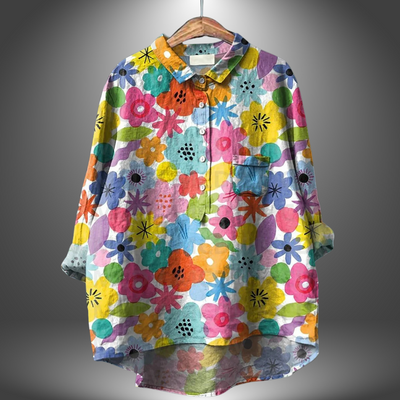 Perrine™ | Classic Floral Blouse