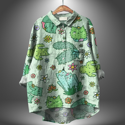 Perrine™ | Classic Floral Blouse