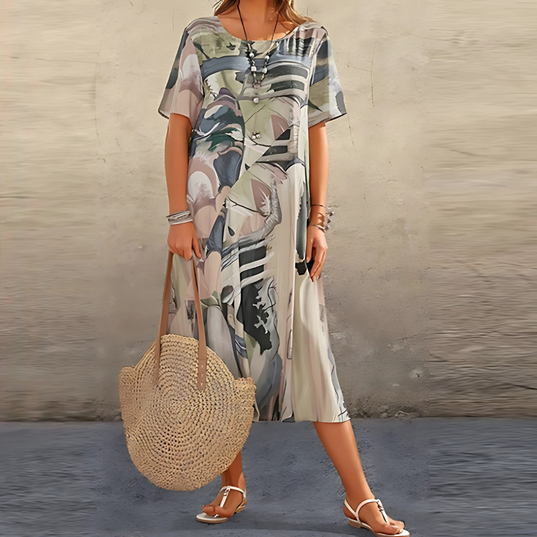 Vivian™ | Comfortable Floral Dress