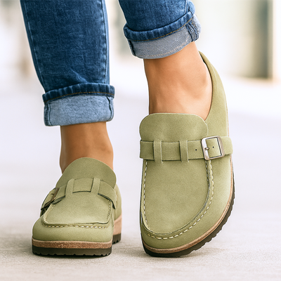 Lumi™ | Women’s Suede Buckle Loafers