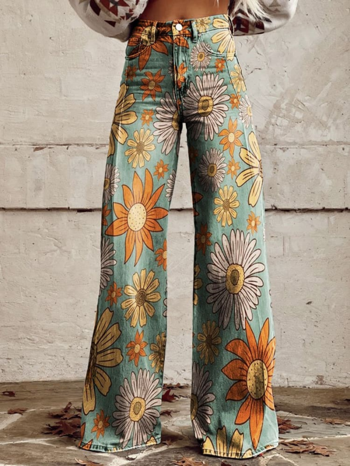 Cassandre™ | Floral Happiness Flare Pants