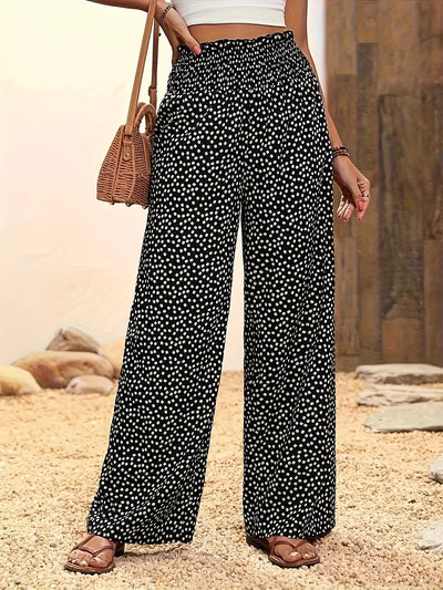 Mira™ | The Allover Print Wide-Leg Pants