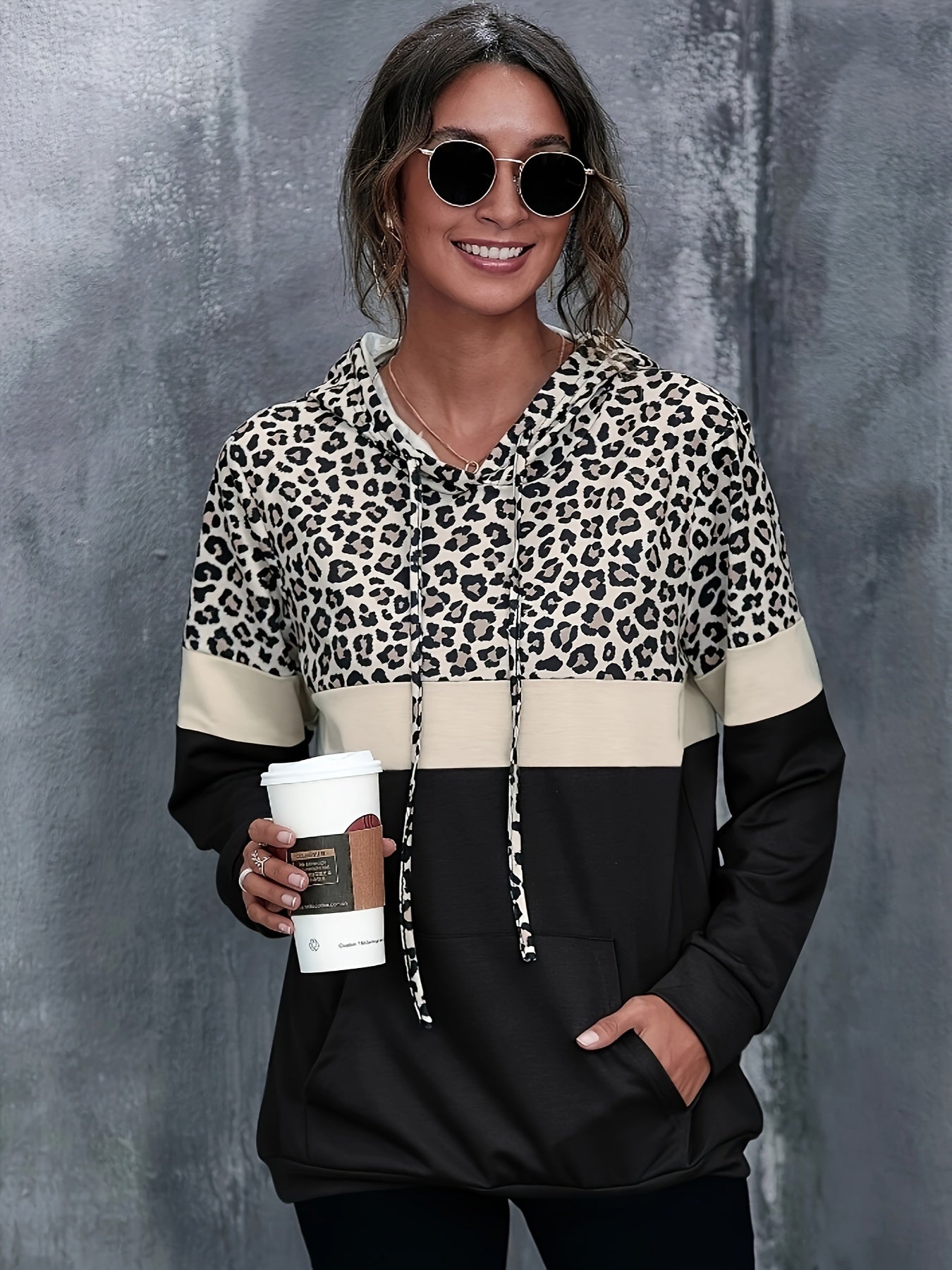 Leona™ | Fierce & Fabulous Color Block Hoodie