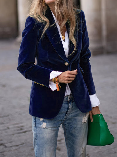 Jordyn™ | Timeless Velvet Blazer