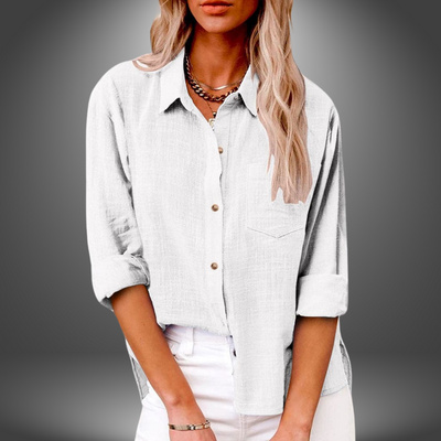 Veronique™ | Premium Cotton Blouse