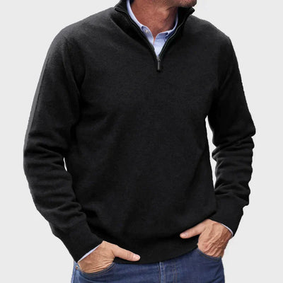Axton™ | Classic Quarter-Zip Pullover