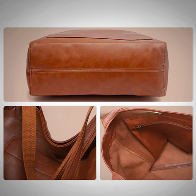 Sylvie™ | Leather Tote Bag