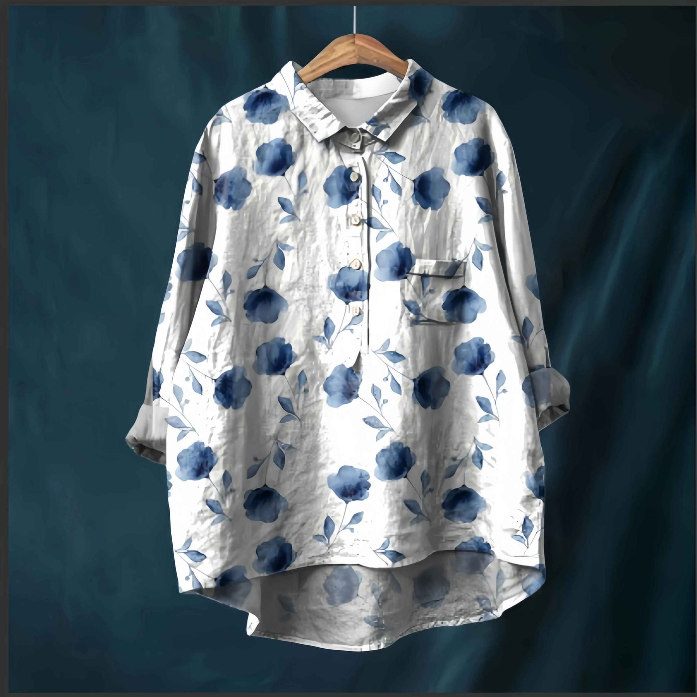 Deloris™ | Fish Print Shirt