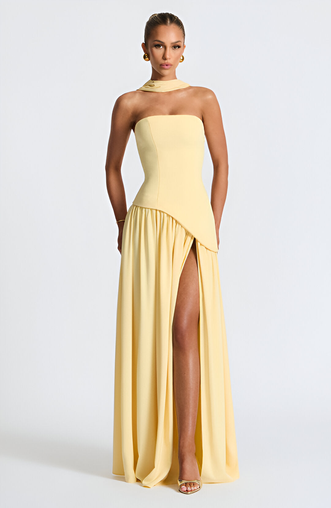 Tiviane™ | Radiant Strapless Evening Gown