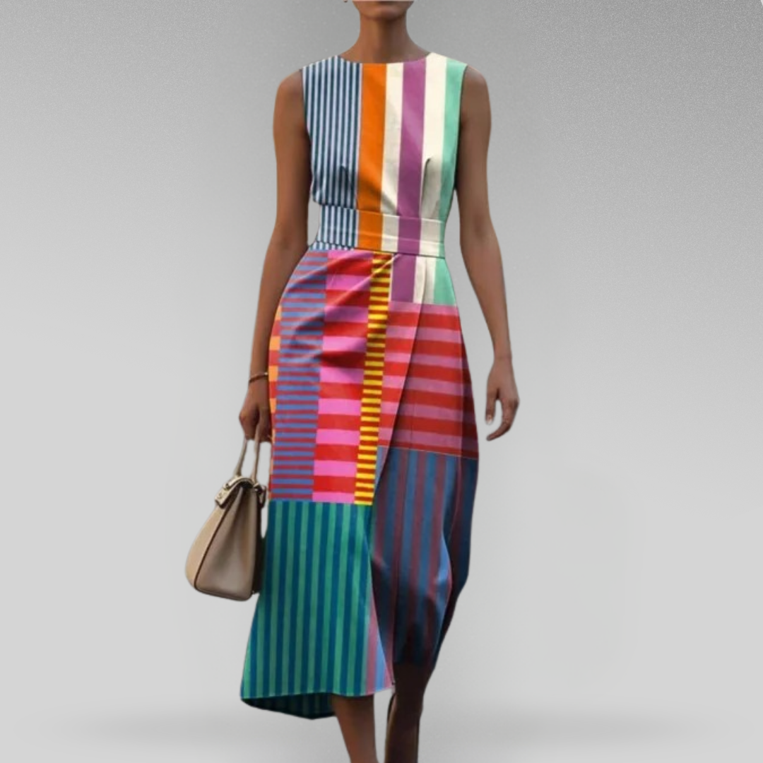 Nayelle™ | Printed Sleeveless Dress