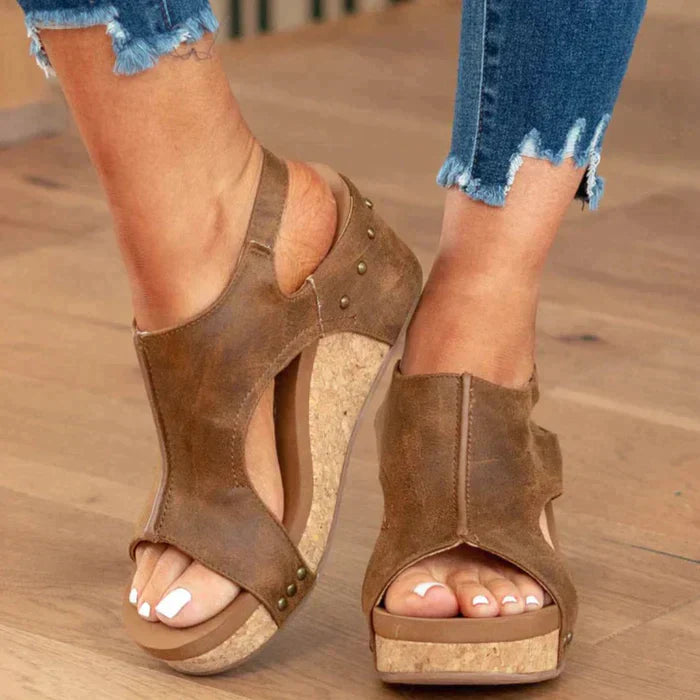 SYLVIE™ | ELEGANT AND COMFORTABLE WEDGE HEELS SANDALS