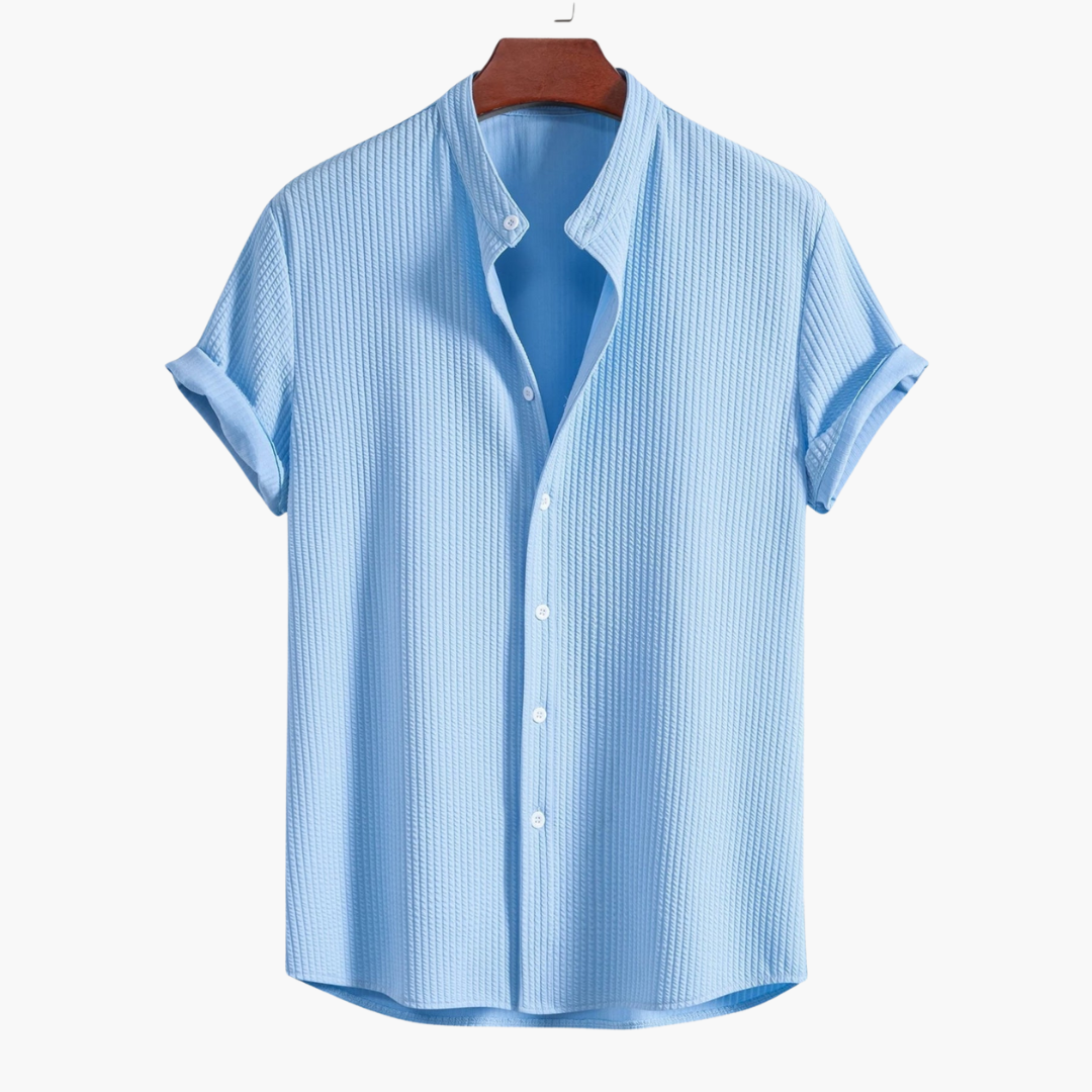Fabien™ | Men's Stand-Up Collar Shirt
