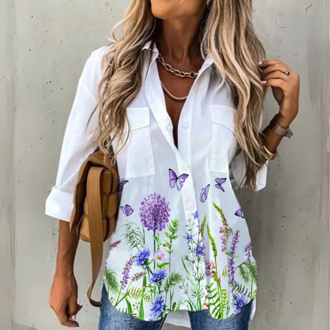 Ella™ | Casual Floral Top