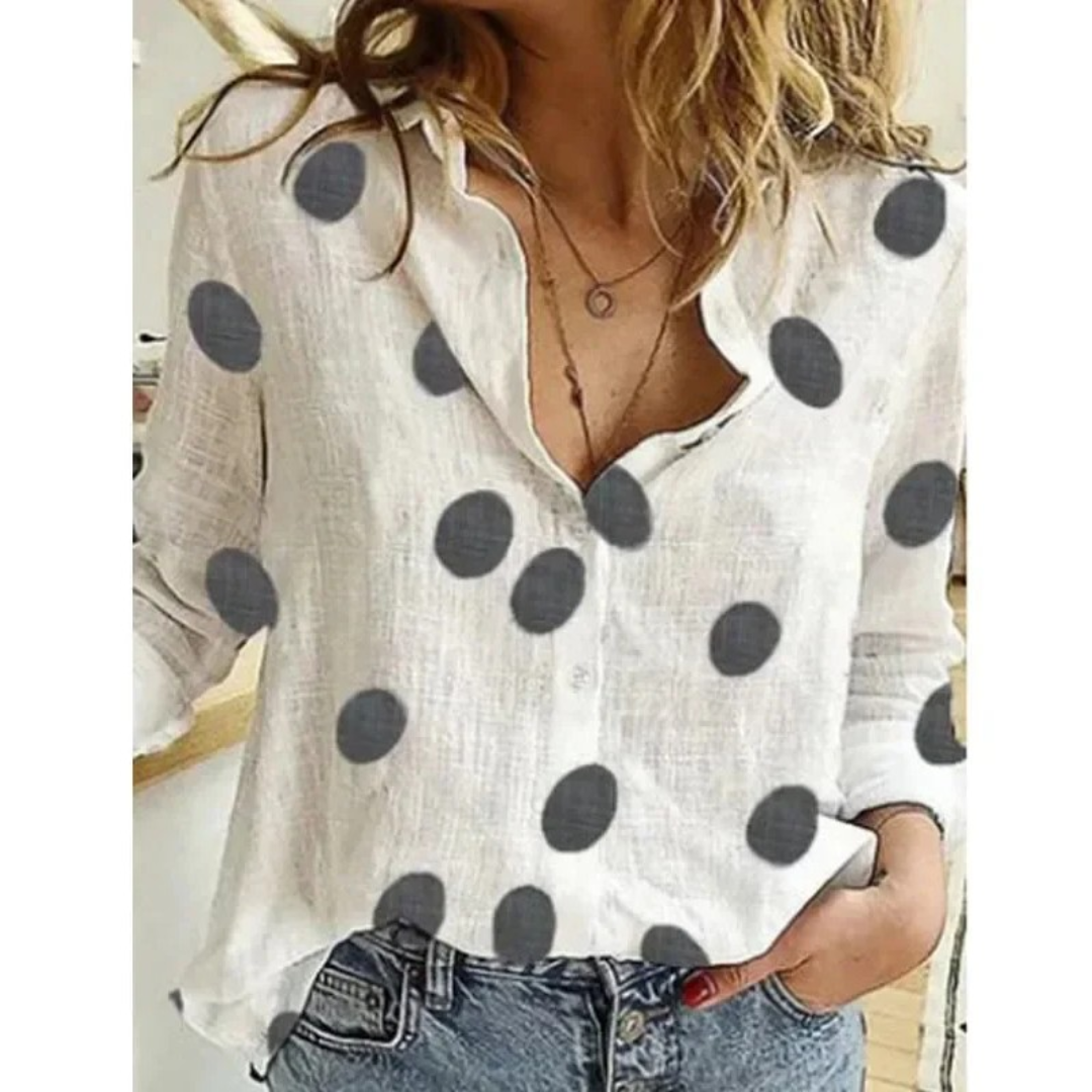 Chloe™ | Vintage Bloom Floral Blouse