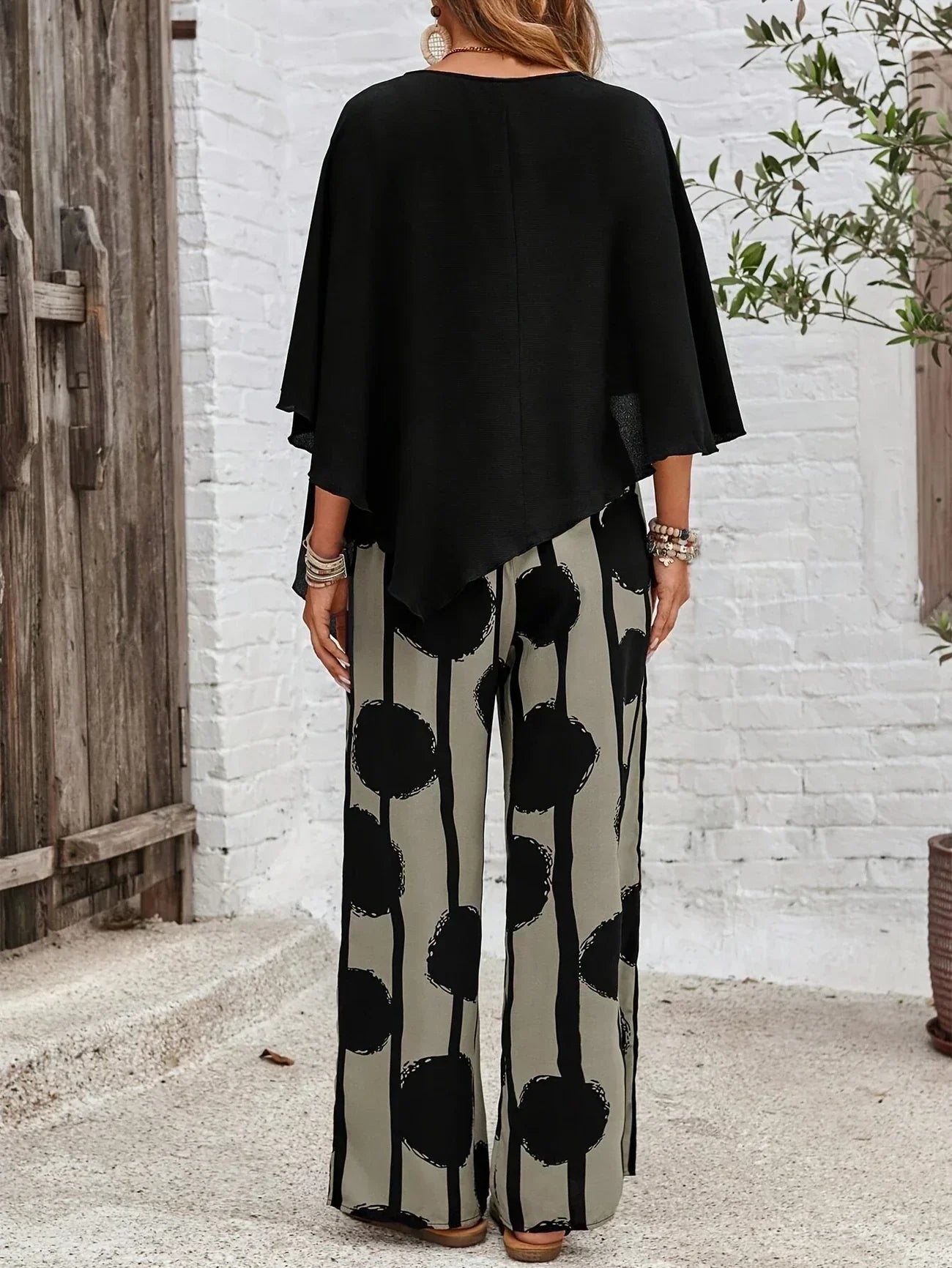 Natacha™ | Comfortable Elastic Waist Two-Piece Set