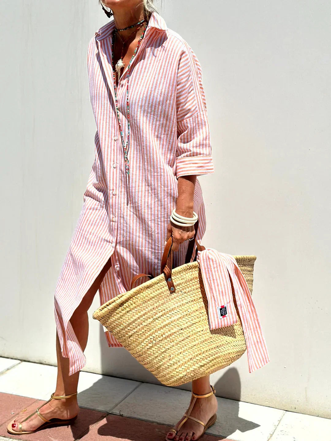 Marilou™ | Elegant Shirt Dress