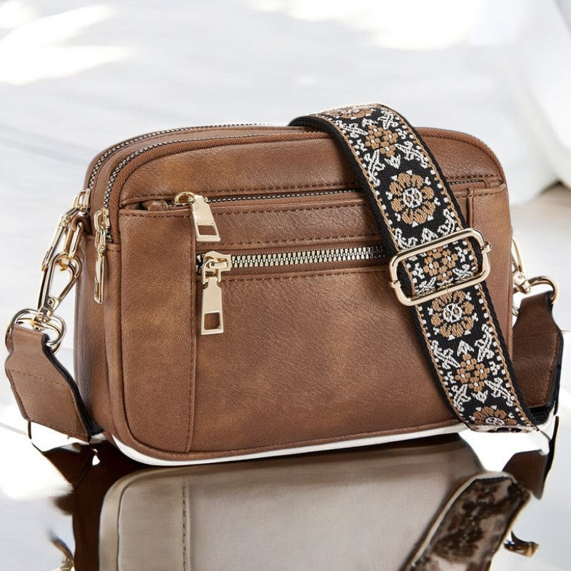 Brelia™ | Refined Leather Shoulder Bag