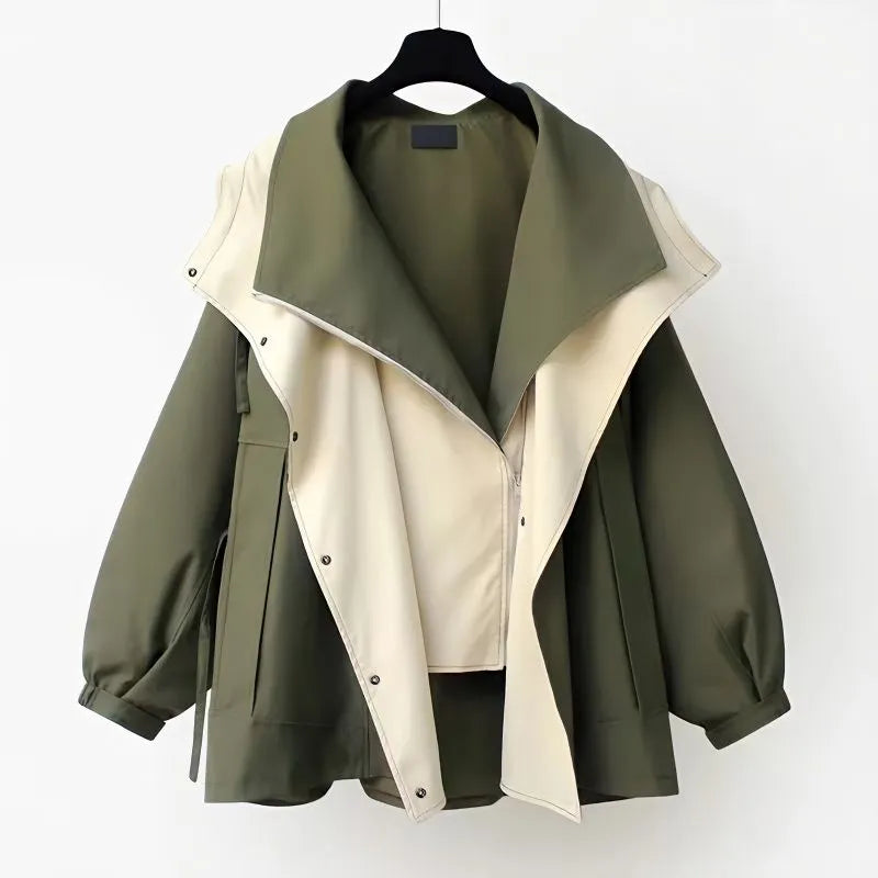 Amélys™ | Chic All-Weather Windbreaker Jacket
