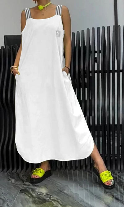 Lyséane™ | Shoulder Strap Suspender Dress