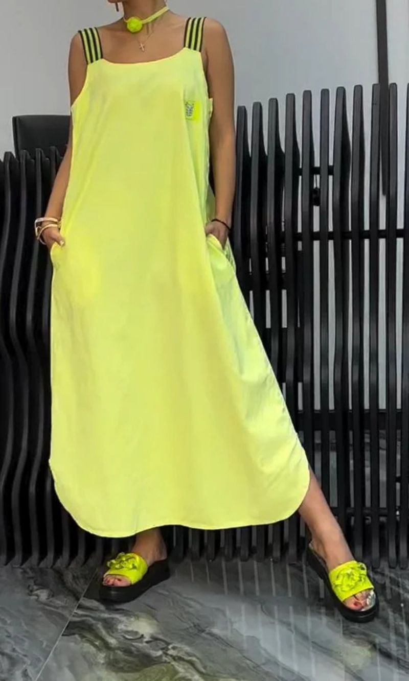 Lyséane™ | Shoulder Strap Suspender Dress