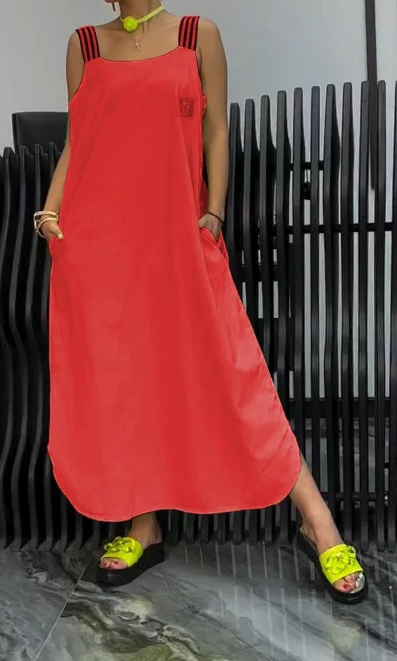 Lyséane™ | Shoulder Strap Suspender Dress