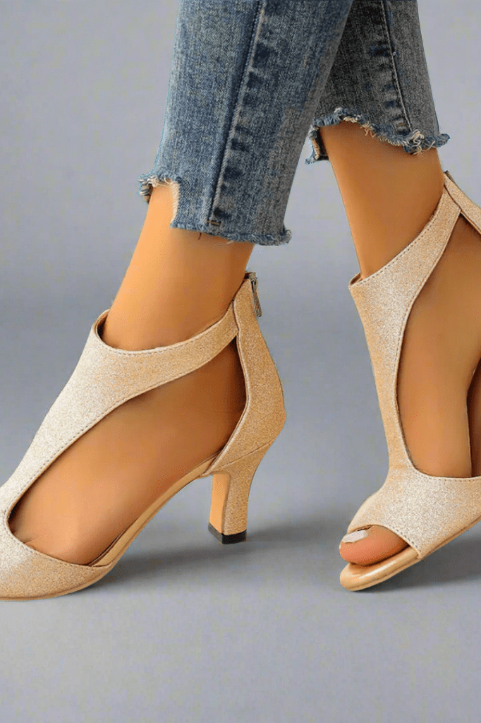 Serenya™ | Chic Cutout Heels