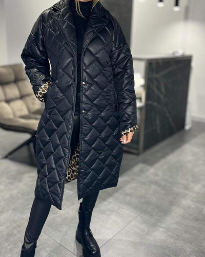 Isla™ | Casual Lapel Mid-length Cotton Coat