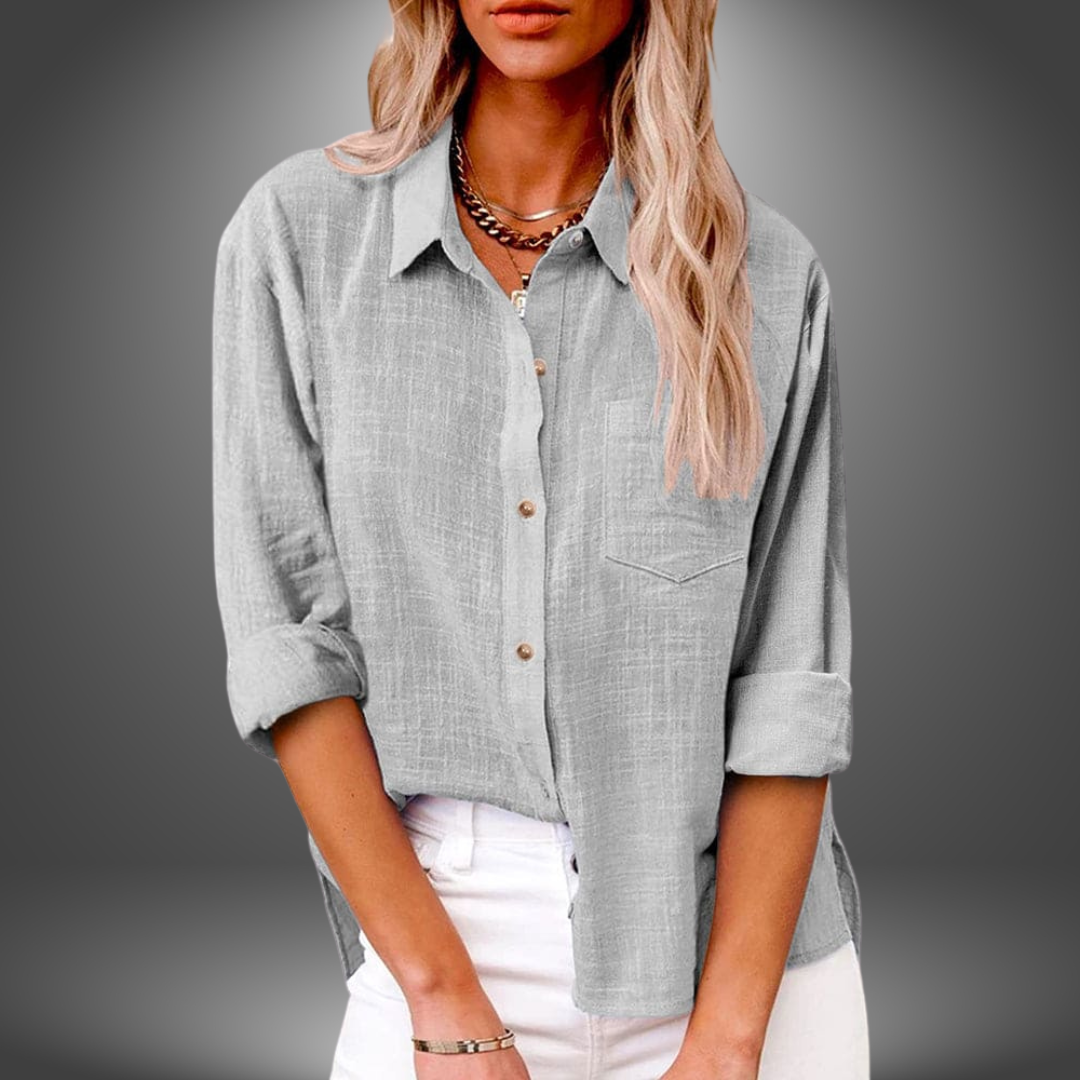 Veronique™ | Premium Cotton Blouse