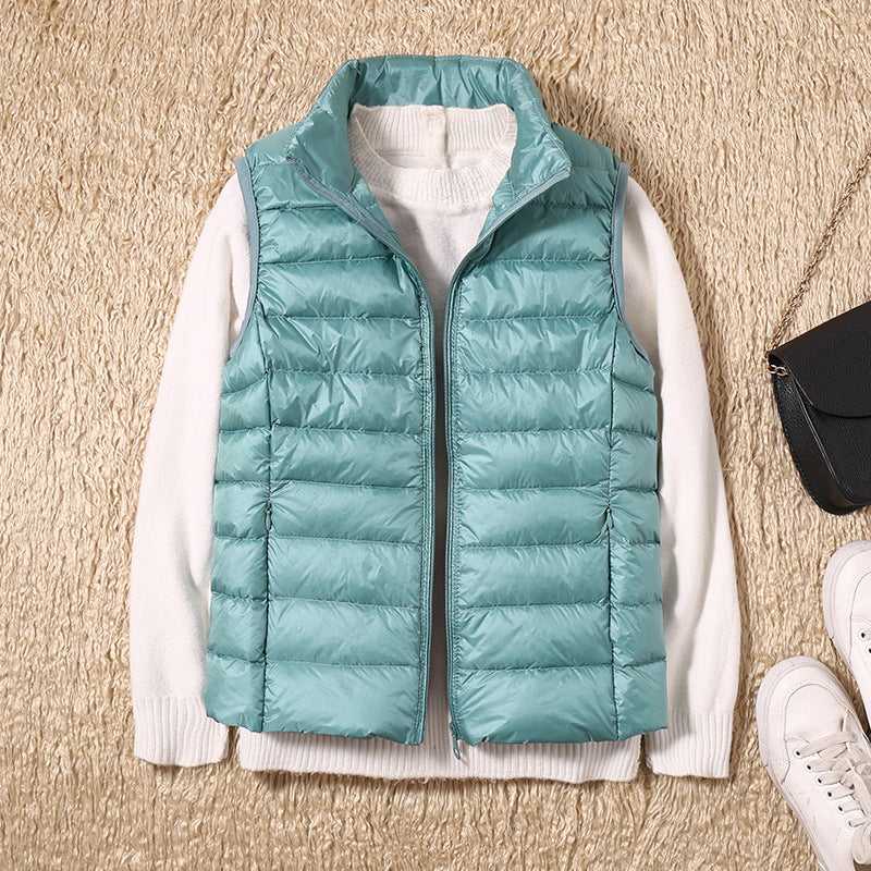 Vienna™ | Waterproof Vest with White Duck Down