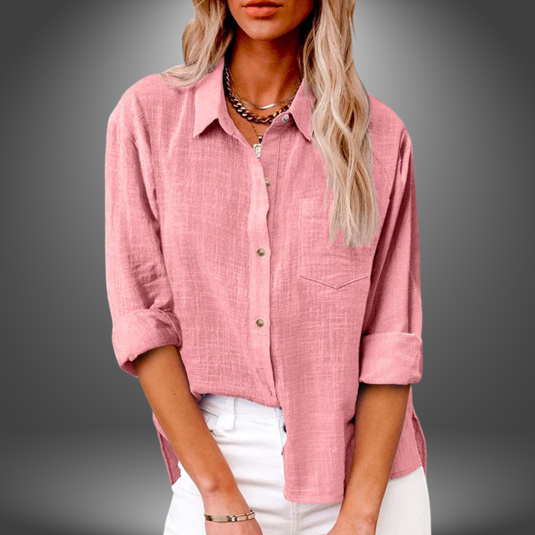 Veronique™ | Premium Cotton Blouse