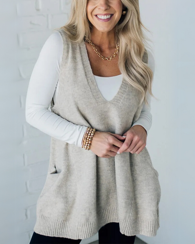 Edith™ | Casual Knit Vest