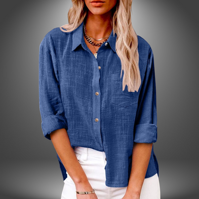 Veronique™ | Premium Cotton Blouse