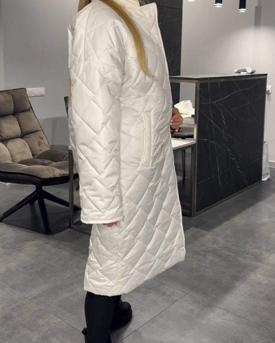 Isla™ | Casual Lapel Mid-length Cotton Coat